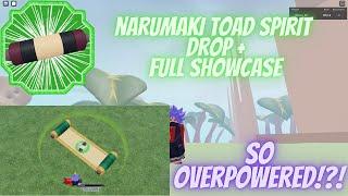 Unlocking Narumaki Toad Spirit Re-Work Mode + Full Showcase in Shindo Life  RELLGames