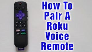 How To Pair A Roku Voice Remote