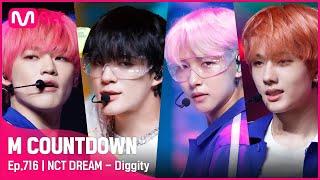 NCT DREAM - Diggity Comeback Stage  #엠카운트다운 EP.716  Mnet 210701 방송