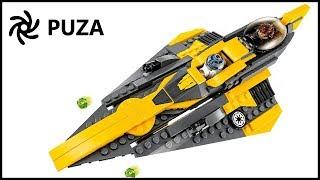 Lego Star Wars 75214 Anakins Jedi Starfighter Speed Build Review