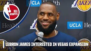 I want the team here Adam - LeBron James tells Adam Silver hed want the Las Vegas expansion team