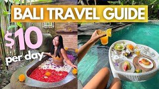 Bali 2024 Travel Guide Best Places to Visit & Things to Do • Ubud Canggu Seminyak • Budget Vlog
