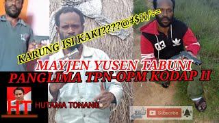 PANGLIMA OPM KAKA YUSEN TABUNI SERUNYA PANJAT PINANG DI HUT  RI DI PIRAMID PAPUA