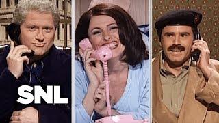 Bill Saddam and Monica Have a Three-Way Call - SNL