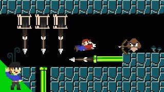 Level UP Mario vs the Cavern of Arrows