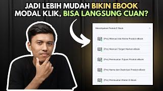 LENGKAP  STEP BY STEP BIKIN PRODUK DIGITAL PAKAI AI YANG SATU INI  - Robotcuan