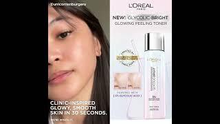 NEW Glycolic Bright Glowing Toner by LOréal Paris