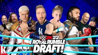 LEGENDARY Royal Rumble DRAFT 22 WWE 2k22 K-CITY