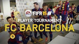 FIFA 15 - FC Barcelona Player Tournament - Messi Neymar Alves Piqué Alba Rakitić Bartra Munir