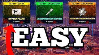 MW3 Zombies - EASIEST RARE SCHEMATICS FARM  Unlock Ray Gun & More SOLO 