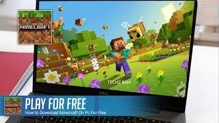 How to Download Minecraft on Pc & Laptop  How to Get Minecraft for Free