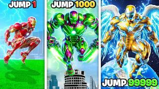 Iron Man Upgrades With EVERY JUMP In GTA 5