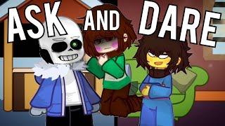  UNDERTALE ASK AND DARE 50+ dares  Gacha  my AU 