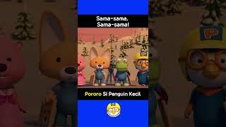 Pororo cerita  Satu dua tiga   #Bahasaindonesia #shorts #forkids