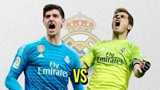 Thibaut Courtois vs Iker Casillas  Real Madrid CF  Past vs Present  HD