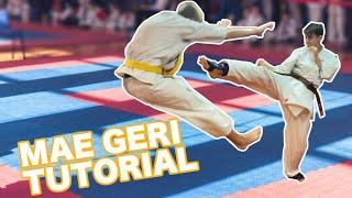 Mae Geri Front Kick  Full Contact Karate