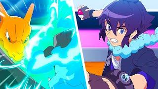 LEON VS ALAIN - Full Battle  Pokemon AMV