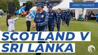 SCOTLAND V SRI LANKA Full 1st innings