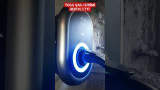 TOGG Günlüğü - TOGG ŞARJ ÜNİTESİ HEDİYE ETTİ #togg #car #automobile