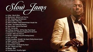 BEST SONG SLOW JAMS 90 - Usher Aaron Hall Whitney Houston  & MORE