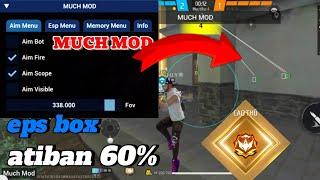 hack free fire ob46 menu apk  eps  aimbot aimfov  aimfire  speed run  cam cao  atiban 100%