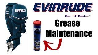 Evinrude ETEC Grease Maintenance  3 Year 300 Hour Service