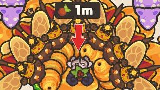 TAMING.IO I FINALLY GOT 1000000 FOOD