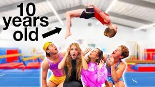 KIDS VS ADULTS EXTREME GYMNASTIC CHALLENGE