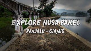 Wisata baru nusa pakel situ lengkong panjalu ciamis Jawa Barat  nusa gede Prabu hariang kencana