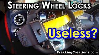 Arent they Low Tech Obsolete? Best Steering Wheel Lock Stoplock Pro to stop Keyless car theft?