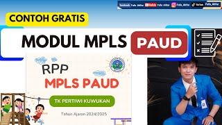 Contoh GRATIS Modul MPLS PAUD 2024 TERBARU