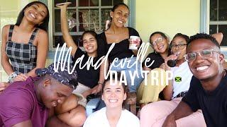vlog - day trip to mandeville jamaica chill vibes riddles & bare jokes