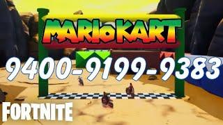 Fortnite Super Mario Karts Creative Map Code -9400-9199-9383