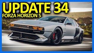 Forza Horizon 5  5 New Cars & Huge World Updates FH5 Update 34