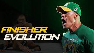 John Cena  Finisher Evolution  Attitude Adjustment to Lightning Fist