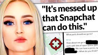 TikToker EXPOSES Disturbing Snapchat AI It lured my daughter to a park