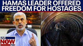 Israel-Hamas war Hamas leader could be exchanged for hostages Israeli official says