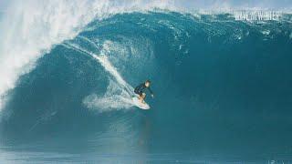 Taichi Wakita at Pipeline January 23 2019  Wave 1 Angle 1