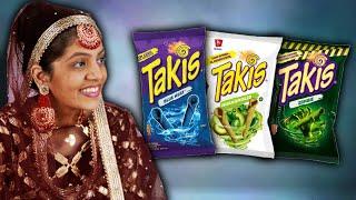 Villagers Try Takis for the First Time Zombie Blue Heat and Guacamole Flavors Reaction