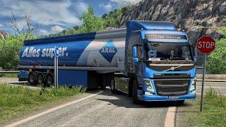 Through Narrow Country Roads of Italy  VOLVO FM  #ets2 1.50