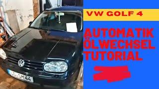 Die Pfuscherwerkstatt und die Folgen. Getriebeölwechsel Golf 4 Automatik