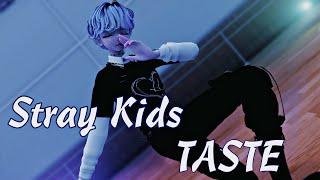 【MMD】 TASTE 리노 현진 필릭스 TASTE Lee Know Hyunjin Felix 【4K】