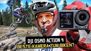 DJI Osmo Action 4  DIE BESTE KAMERA ZUM BIKEN?