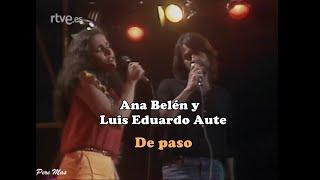 Ana Belén y Luis Eduardo Aute - De paso - Musical Expréss 1981