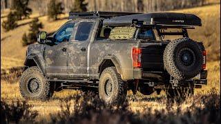 ULTIMATE Overland  Adventure BED RACK Setup For The Diamondback Cover Yakima FrontRunner