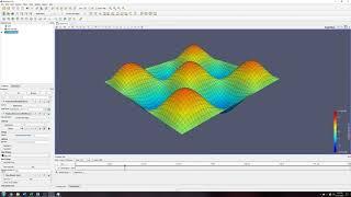 Plate Mode Shape ParaView Animation