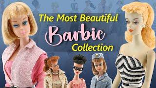 Ultimate Vintage Barbie Collection Tour From Ponytails to American Girl Barbies