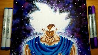 Drawing Goku Mastered Ultra Instinct  Dragon Ball Super