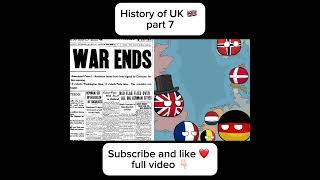 Countryballs - History of Great Britain part 7 #uk #history #britain  #polandball #countryballs #usa