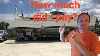 5 How much did it cost? How to buy a hurricane damaged boat or catamaran.